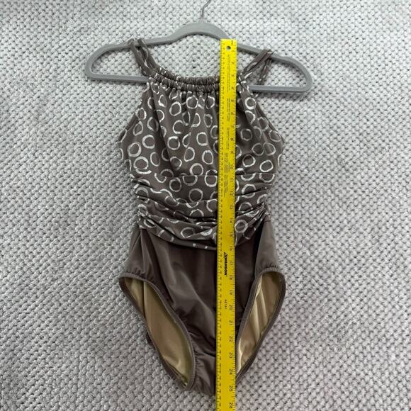 Magic Suit Swimwear Women S Mauve Silver One Piece Swimwear Pool Beach Wire - Picture 4 of 13